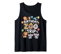 Birthday Zoo Trip Zoo Squad Zoo Keeper Wildlife Zoo Tank Top