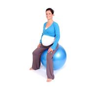 Birthing Ball For Pregancy & Labour, Yoga Balls, Large Birthing Ball For Pre Natal Exercise & Smooth Birth, With Air Pump & Instructions, By Trending Essentials, 300kg max Anti Burst (65cm)