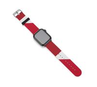 Birtish And Netherlands Flag Silicone Quick Release Watch Band Compatible with IWatch Waterproof Replacement Sport Strap for Men Women