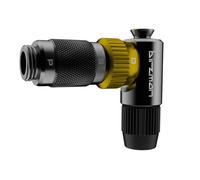Birzman Helix Head for Tiny Tanker - Multi-Compatibility Valve Adapter for Presta, Schrader, and Dunlop - Durable, Compact Bike Accessory