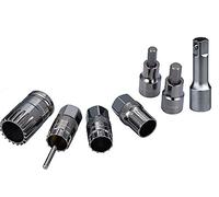 Birzman Lockring Socket 12-Spline 22.7mm Freewheel & Cassette Tool, 1/2" Drive Alloy Steel - Fits MF Freewheels & Compatible Cassettes