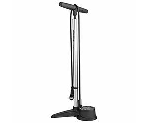 Birzman The Pump with Halo Silver | High-Pressure Multi-Function Bicycle Pump & CO2 Inflator for Road & Mountain Bikes | Compact, Lightweight, and Durable Design