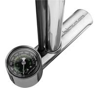 Birzman Tiny Tanker Helix Floor Pump 220 Psi Silver
