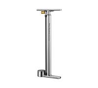Birzman Tiny Tanker Helix Floor Pump Clear 220 Psi 220 Psi Silver