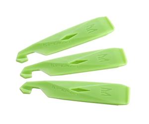 Birzman Tyre Lever Set (3pc) - Durable and Strong, Easy Tire Removal, Bike Repair Tools for Road and Mountain Biking, Plastic
