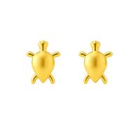 ertified Real 18K Yellow Fine Gold Turtle Stud Earrings For Women | Stylish Premium Craftsmanship,Excellent For Gift,Festivals,Celebration,Anniversary,Birthday,Engagement and Wedding