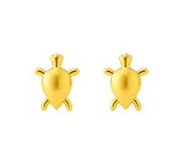 ertified Real 18K Yellow Fine Gold Turtle Stud Earrings For Women | Stylish Premium Craftsmanship,Excellent For Gift,Festivals,Celebration,Anniversary,Birthday,Engagement and Wedding
