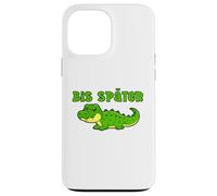 Bis Spater Alligator See You Later Green Gator Case for iPhone 13 Pro Max