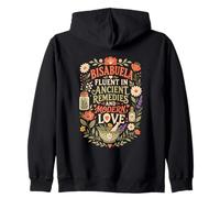 Bisabuela Ancient Remedies Love Floral Zip Hoodie