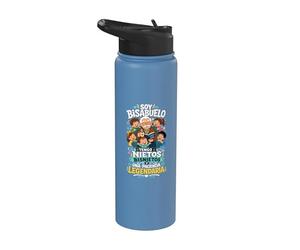 Bisabuelo Encyclopedia Family Wisdom Stainless Steel Insulated Water Bottle