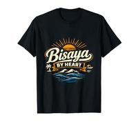 Bisaya By Heart Strong Identity Pride Statement Value Graphic T-Shirt