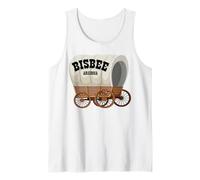 Bisbee Arizona Covered Wagon for Men Women. Tank Top
