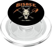 Bisbee Arizona Mining Mule Skull Pickaxe Shovel PopSockets PopGrip for MagSafe