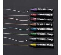 Bisbell Liquid Chalk Marker Pens (Set of eight) with reversible tip