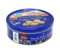 Bisca Danish Butter Cookies Tin 454g in a Premier Life Store Box