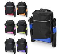 Biscay Mobility Crutch Bag - Blue | Mobility Scooter Bags Wheelchair Bag Mobility Scooter Walking Stick Holder Wheelchair & Mobility Scooter Bags & Baskets Mobility Scooter Accessories