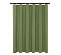 Biscaynebay Fabric Shower Curtain Liners Water Resistant Bathroom Curtain Liner 72 by 72 Inches Sage