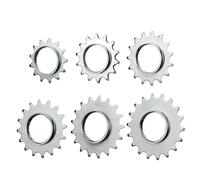 bisch 13T/14T/15T/16T/17T/18T Fixed Gear One Speed Bicycle Wheel Cogs Sprocket & Lockring For Fixie Track Bike Hub (Color : 16T)