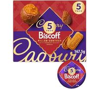Biscoff Filled Centres Chocolate Bars, 5 x 33.5g - Milk Chocolate with Lotus Biscoff Biscuit Filling, Sharing & Gifting Treats
