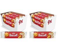 Biscoff - Sandwich Biscuits With Biscoff Cream Filling - 15 Sandwich Biscuits Per Pack - Ingredients from natural origin - Vegan - No colours or added flavours - 9x150g - 1,35kg (Pack of 2)