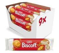 Biscoff - Sandwich Biscuits With Biscoff Cream Filling - 15 Sandwich Biscuits Per Pack - Ingredients from natural origin - Vegan - No colours or added flavours - 9x150g - 1,35kg
