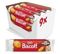 Biscoff - Sandwich Biscuits With Milk Chocolate Cream Filling - 15 Sandwich cookies per pack - Ingredients from natural origin - No colours - 9x150g - 1,35kg