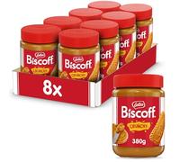Biscoff - Sweet spread - Crunchy - Caramelised biscuit flavor - Vegan - Nut free - No colours or added flavours - 8x380g - 3,04kg