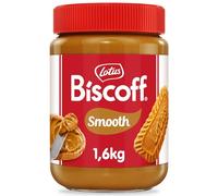 Biscoff - Sweet spread - Smooth - Extra Large Jar - Caramelised biscuit flavor - Vegan - Nut free - No colours or added flavours - 1.6kg