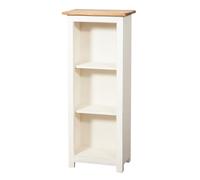 Biscottini Country Solid Beech Wood Etagere Bookcase 40x25x98cm White