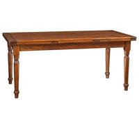 Biscottini Country Solid Pine Wood Desk Table 180x90x80 Shabby Chic