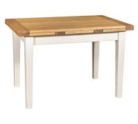 Biscottini Country Solid Tallow Wood Desk Table 120x80x80 White