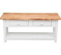 Biscottini Country TV Unit Solid Tulip Wood Shabby Chic 110x40x50 cm