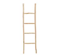 Biscottini Decorative wooden staircase towel rail wall 130 x 4 x 33 cm