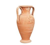 Biscottini Garden Amphora 60 x 30 x 35 cm | Tuscan Terracotta Pot | Amphora Flower and Plant Pot