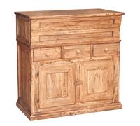 Biscottini Mobile Sideboard Solid Tulipwood 100x55x101 Shabby Chic