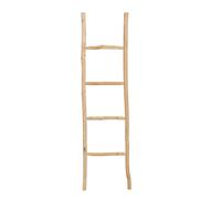 Biscottini Natural Wood Towel Ladder 130x33cm Rustic Bathroom