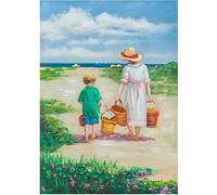 Biscottini Oil Painting on Canvas, 50 x 70 cm, Various Sizes - Art Oil Painting Canvas - Oil Painting on Canvas - Oil Painting