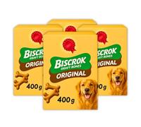 Biscrok Gravy Bones 400g - Pack of 2 - Original Dog Treats for Strong Bones - Crunchy Dog Biscuits with Delicious Gravy Coating - Ideal for Treating - Rewarding and Training - Homora (Pack of 2)