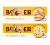 Biscuit Bundle With Border Lemon Drizzle Melts 150g and Butterscotch 150g (2 Pack)