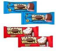 Biscuit Bundle with Wagon Wheels Jam 6x36g x2 Pack and Wagon Wheels Original 6x36g x2 Pack (4 Pack)