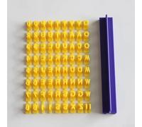 Biscuit Embossing Tools Create Unique Designs with Alphabet & Number Stamps for Cakes