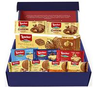 Biscuit Hamper Box - Chocolate Wafer Biscuits Variety - All-Occasion Sweets & Biscuits Gift Set for Men and Women - Includes 10-Piece Collection