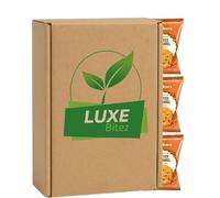 Biscuit Portion Mini Packs | Perfect for On-The-Go Snacking, Office, Travel | Salted Caramel Flavour | 20 Packs (2 Biscuits Per Pack) | Compatible For Walkers By Luxe Bitez