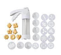 Biscuit Press | High Strength Manual Kitchen Utensils, Set for Shortbread Biscuits - for Home Kitchen Pastry Chef Party Meeting Holiday Cakes and Desserts