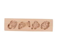 Biscuit Press， Wooden Cookie Molds,Biscuit,1pc Pastry Chinese Press Moon Cake Kitchen Gadget Maker Ice Cream DIY Baking Supplies
