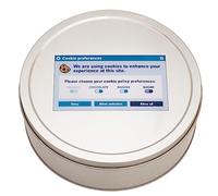 Biscuit Tin Accept Cookies