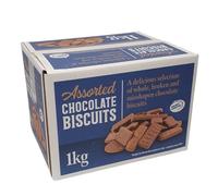 Biscuit Variety Pack - Broken Biscuit Assortment 1.3kg & Assorted Chocolate Biscuits 1kg - Mix of Whole, Broken and Misshapen Biscuits - Single or Pack of 2 (Chocolate assorted buiscuits)