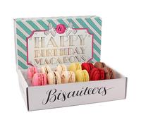 Biscuiteers Birthday Macarons Gift Box