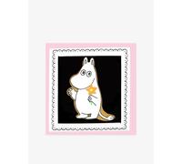 Biscuiteers Biscuiteers Flower Moomin Small Letterbox Gingerbread Iced Biscuits 10g