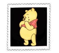 Biscuiteers Disney Winnie the Pooh Luxury Letterbox Biscuit Gift | Hand-Iced Vanilla Biscuit | Artisanal London Bakery Treat | Premium Postal Gift for Disney Fans